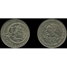 Mince -Mexiko 20 Pesos 1982