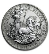 Mince-1999 Velká Británie 1 oz Silver Britannia BU