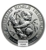 Austrálie 1 oz Platinum Koala BU (Náhodný rok)