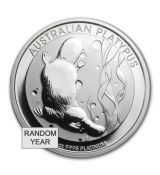 Austrálie 1 oz Platinum Platypus BU (Náhodný rok)