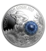 Mince 2015 Cookovy ostrovy  Stříbro Royal Delft ™ 125th Ann. Vincent van Gogh