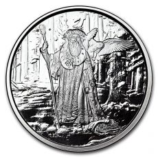 Mince-1 oz Stříbrná keltská kultura (Merlin)