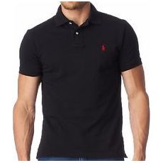 Ralph Lauren Poloshirt Custom Fit ( černý )