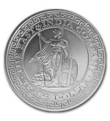 Stříbrná investiční mince-2018 St. Helena 1 oz British Novoražba  Tradiční obchodní dollar
