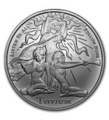 Mince : 2018 1 oz stříbrná mince - Trivium dívky