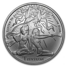 Mince : 2018 1 oz stříbrná mince - Trivium dívky