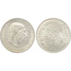 Mince : 5 Koruna 1909 Schwartz