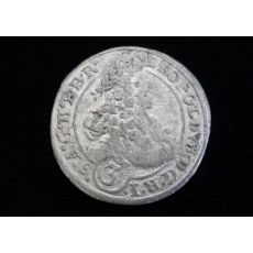 Mince :Leopold I., 3 krejcar 1696