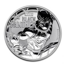 Mince-2018 Tuvalu 1 oz  $ 1 Marvel Serie BLACK PANTHER