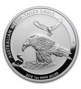 Mince 2018 Austrálie 1 oz Stříbro Orel klínový  BU (eagle)