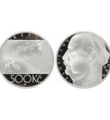Stříbrná mince 500 Kč Jiří Trnka 100. výročí narození 2012 Proof