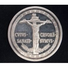 Medaile -Kristus na kříži