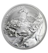 2018 Jižní Korea 1 oz Stříbro Chiwoo Cheonwang