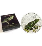 Palau 2 dolary 2011 Stříbro Svět žab- World of Frogs Proof