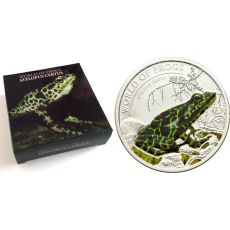 Palau 2 dolary 2011 Stříbro Svět žab- World of Frogs Proof
