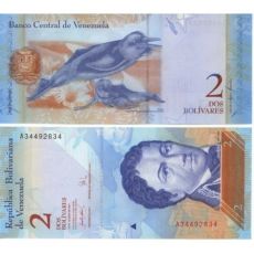 Venezuela 2 Bolívares 2012, 2013