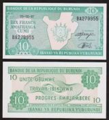 Burundi 10 Francs