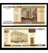 BĚLORUSKO 20 RUBLŮ ROK 2000