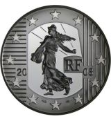 Mince: 50. VÝROČÍ 5. FRANCOUZSKÉ REPUBLIKY 2008