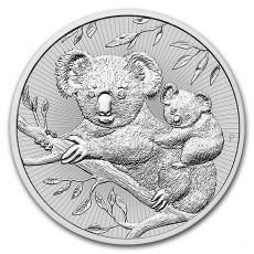 Mince :2018 Austrálie 2 oz Stříbro Koala BU