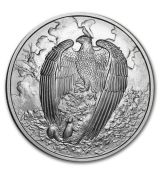 Mince : 1 oz Stříbro- severské stvoření: Velký orel BU (eagle)