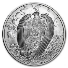 Mince : 1 oz Stříbro- severské stvoření: Velký orel BU (eagle)