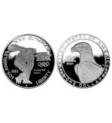 Mince :1983-S olympijský stříbrný dolar