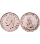 Mince :5 Shillings 1952 - 300 let Kapského Města