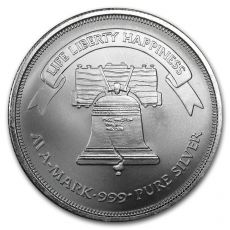 Mince : 1 oz stříbro - značka Liberty Bell