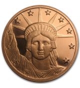 Mince - 1 oz 1 oz Měděná mince - Liberty Head