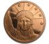 Mince - 1 oz 1 oz Měděná mince - Liberty Head