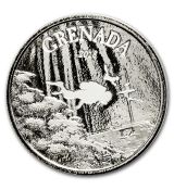 Mince - 1 oz Stříbrná mince Grenada Potápěčský ráj BU