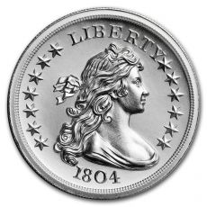Stříbrný americký dolar 1804 NOVORAŽBA 2 Oz ( 62,2 g)