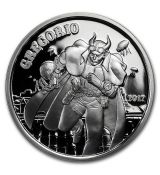 Mince 1 oz Stříbro Proof  - Série Andělé  & Démoni (Gregorio)