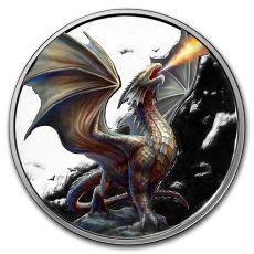 Anne Stokes Draci (Noble Dragon) color 1 oz