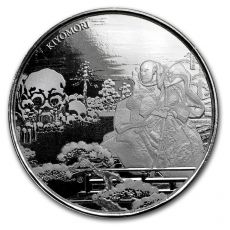 Samurai -2018 Fiji 1 oz Stříbro 1 Oz