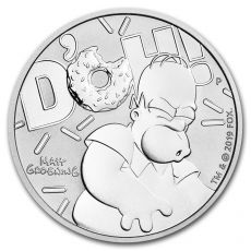 Tuvalu  Homer Simpson BU 1 Oz