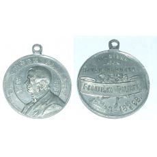 František Palacký -  medaile 1898