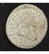 1 krejcar, Leopold I., 1704 Kutná Hora