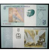 Angola - 5 Kwanzas 2012 - stav UNC