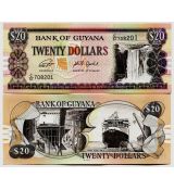 Guyana - 20 Dollars 2018 - stav UNC