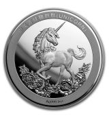 2019 Čína  Unicorn Restrike 25. výročí (PU) 1 Oz