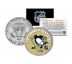 PITTSBURGH PENGUINS NHL Hockey JFK Kennedy Half Dollar US Coin - oficiálně licencováno