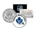 TORONTO MAPLE LEAFS NHL Hockey JFK Kennedy Half Dollar americká mince - oficiálně licencovaná