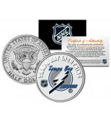 TAMPA BAY LIGHTNING NHL Hockey JFK Kennedy Half Dollar americká mince - oficiálně licencovaná