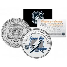 TAMPA BAY LIGHTNING NHL Hockey JFK Kennedy Half Dollar americká mince - oficiálně licencovaná