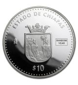 Proof Silver States of Mexico