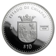 Proof Silver States of Mexico