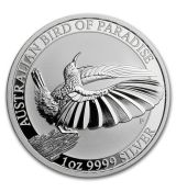 2018 AUS  Bird of Paradise Victoria Riflebird 1 oz