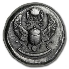 Ručně vylévaná mince -  Scarab Beetle